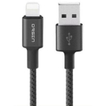 Orsen USB kaabel S9M, 1,0 M, 2,1A, TPE + kangas, YD/T 1591-2009