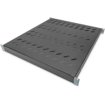 Digitus Rack riiul DN-97647, 48.2cm, 50cm, 4.45cm, 1U, must, kinnitusr&ouml;&ouml;pad 500-780mm
