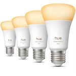Philips Hue WA 810 A60 4P EU, LED nutipirn, E27, 6 W, 810 lm, 1000-20000 K, Bluetooth/Zigbee, 4 tk