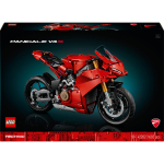 LEGO Technic Ducati Panigale V4 S mootorratas 42202, 1603 tk, 18+, 3 k&auml;iku, vedrustus, rool
