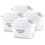 Brita Maxtra Pro Hard Water Expert filter 1051773, 4 tk, 150 L, 1 kuu, tehnopol&uuml;meer, valge, MAXTRA tehnoloogia
