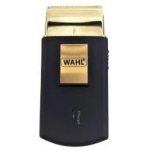 Wahl Travel Shaver Gold Edition 07057-016, fooliumhabemeajaja, 220-230V, 50-60Hz, 3W, 8h laadimine, 45min t&ouml;&ouml;aeg, NiMH, must