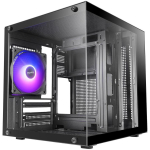 Tacens Mars Gaming MC-CUBE arvuti korpus, Mini Tower, must, micro ATX, Mini-ITX