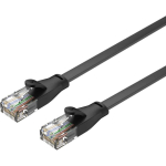 UNITEK C1812GBK Cat6 UTP RJ45 lame Ethernet-kaabel, 5m, 250MHz, Gigabit, kuldsed kontaktid, must