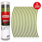 Trimmeri tamiil TechniBlade 6,0mm X 26cm 205 tk. 525243 OREGON