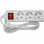 Pikendusjuhe 3 pistikupesaga 1,5 m koos maanduse ja l&uuml;litiga 3G x 1,0 mm 9023792 BESK