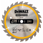 Saeketas Construction 136x10mmx24z DT1947-QZ DEWALT