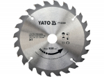 Tct saeketas 160X24Tx20mm YT-60480 YATO