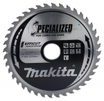 T.C.T. Zāģripa kompozīt materiālam 185X1.5X30mm 15&deg; T40 EFFICUT, E-12170 MAKITA