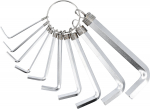 Se&scaron;u atslēgu komplekts 1.5-10MM, VOREL, 56391, CrV tērauds, satīna apdare