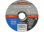 METAL CUTTING DISC 115x3.0x22MM 08174 STHOR