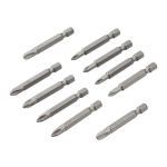 Skrūvgriežu uzgaļi, komplektā 10gb, 2xPZ1, 2xPZ2, xPZ3, 2xPH STA60260-XJ Stanley