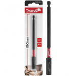 Ietekmējo&scaron;ais magnētiskais bitu turētājs 1/4" 150mm, Tvardy, T00190-150-1, dro&scaron;a bitu nostiprinā&scaron;ana un izturība pret triecieniem