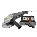 Leņķa slīpma&scaron;īna 900W &Oslash; 125mm - 6 piederumu, POWERPLUS, POWESET2, 12000 apgr./min, alumīnija korpusā