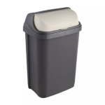 P&ouml;&ouml;rleva kaanega pr&uuml;gikast 10L Rasmus 25,5x19x39cm grafiidiv&auml;rvi 0610453826 Keeeper
