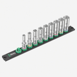 Wera Pesa komplekt 05005440001, 3/8", 8.0mm, 10mm, 12mm, 13mm, 15mm, 16mm, 17mm, 18mm, 19mm, magnetiline