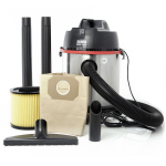 Professionaalne m&auml;rg- ja kuivpuhastusega tolmuimeja roostevabast terasest mahutiga 1520 W Inox Plus h&otilde;bedane 786182 Thomas