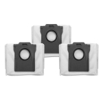 Dreame RDB8 vahetatavad tolmukotid 3 tk 3.2 L k&otilde;rge filtratsioon robot-tolmuimejale L10s Pro Ultra X40 Ultra X30 Ultra S20 Ultra L10s Ultra Gen2 L40 Ultra Valge/Hall