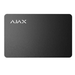 Ajax RFID l&auml;hikaart Pass 23945 DESFire 13.56MHz 3Pack turvas&uuml;steemi kaart Must