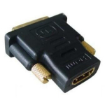 Gembird adapter HDMI-st DVI-le, A-HDMI-DVI-2, kuldiga kaetud pistikud, 0.03 kg