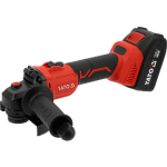 Yato Juhtmeta nurklihvija YT-828252 18 V 125 mm, 2 x 4000 mAh akut, laadija, 8500 p/min