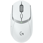 Logitech hiir G309/910-007207, 2560 DPI, 400 fps, 6 nuppu, RF traadita + Bluetooth, valge, HERO 25K andur, AA patarei