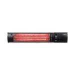 Eurom Golden 1500 Shadow infrapuna terrassisoojendi v&auml;litingimustes 1500W IP65 pult kuni 20m2 must