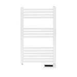 Elektriline r&auml;tikukuivati radiaator vannituppa taimeriga 750W IP24 seinale Sani Towel 750 White Eurom