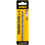 Dewalt HSS puure DT20526-QZ 8 mm, 3 lamedat, must ja kuldne katte, DIN 338, ISO 235, 1 tk.