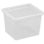 Nhg Kaste Basic 3,5L 3229314, 205mm, 170mm, 145mm, ristk&uuml;lik, l&auml;bipaistev, plastmass