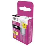 Emos LED pirn Classic JC ZQ9526, 1,9 W, 210 lm, 230 V, 320&deg;, 8 SMD, 3000 K, G9, E, 25 000 ts&uuml;klit