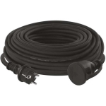 Emos V&auml;lja pikendusjuhe P01830, 30 m, 1 pesa, must, 230 V, 16 A, IP44, kumm/neopreen