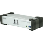 Aten KVM l&uuml;liti CS1912-AT-G, 2 x KVM / audio / USB, 2 x USB 3.1 Gen1 Type B, 2 x DisplayPort, 2 x 3.5mm audio, metallkorpus