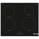 Bosch Hob | PIE611BB5E | Induction | Number of burners/cooking zones 4 | Touch | Timer | Black | Display