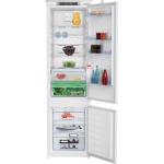 BEKO Refrigerator | BCNA306E42SN | Energy efficiency class E | Built-in | Combi | Height 193.5 cm | No Frost system | Fridge net capacity 215 L | Freezer net capacity 69 L | Display | 37 dB | White