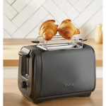 Tefal R&ouml;ster TT5S18E0, 1200 W, 2 pesa, must, roostevaba teras/plastik, k&otilde;rge t&otilde;ste mehhanism, sulatamisfunktsioon