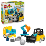 Lego DUPLO 3 in 1 Ehitus s&otilde;idukid 10475, 22 elementi, 2 figuuri, 2+ aastat
