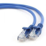 Gembird Patch kaabel Cat5e UTP PP12-1M/B, 1m, sinine, RJ45 Male, RJ45 Male, U/UTP