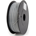 Gembird 3D printeri filament 3DP-PLA+1.75-02-GR, 1kg, 1.75mm, hall, PLA Plus, spiraal, ilma mallita