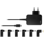 Tracer Prime 65W Universaalne 7in1 S&uuml;learvuti Laadija TRAAKN47202, 65W, 1.78m, 7 adapterit, USB-C, Kiire Laadimine