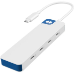 Hyper HyperDrive Flex 4 Port USB-C keskseade, HD5201BUGL, 4 porti, 80mm, 35mm