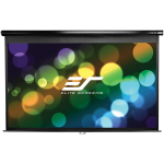 Elite Screens Projektsiooniekraan M92UWH, 92", 16:9, n&auml;htav laius 204 cm, must, k&auml;sitsi, 11,4 cm must langus