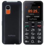 Myphone Halo Easy TEL000347, 1.77", TFT, 24 MB RAM, 32 MB, Single SIM, Bluetooth, 0.3 MP, 1000 mAh