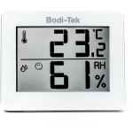 Bodi-Tek Toa termomeeter ja h&uuml;gromeeter HGTH-EU/1,0, 0-50&deg;C, 20-95% RH, digitaalne, patarei, &deg;C/&deg;F l&uuml;liti