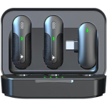 White Shark Klippmikrofon IKORO, juhtmevaba, -38 &plusmn;3 dB, 20&ndash;20,000 Hz, USB Type-C, 0.32m