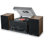 Muse MT-120MB Mikros&uuml;steem plaadim&auml;ngijaga, 40W, 2x20W, Bluetooth, FM raadio, CD, USB, AUX