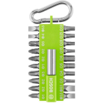 Bosch 2607002823 kruvikeeraja otsikute komplekt, 21 tk, PZ2, HEX3-6, PH1-3, PZ1-3, SL4-6.5, T15-30, metall