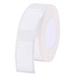 Niimbot RP12*22-260 termopaberist sildid, A2A48048001, 1.2cm, 2.2cm, 260tk, p&uuml;siv liim, valge, D11/D110