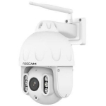 Foscam SD8P 8MP valge IP turvakaamera, WiFi, 4x optiline suum, 355&deg;, 50m, 4K, 25fps, kahesuunaline heli, P2P, IP66
