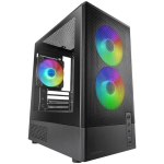 TACENS MARS MC-ONYX TACMARS-ONYX arvuti korpus, Mini Tower, 3x120mm, 1x120mm, 2x2.5", 2x3.5", 4 pesa, 16.5cm, 29cm, USB 2.0, klaas